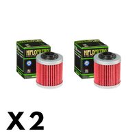 2 Pack Hilfo Filtro Oil Filter HF560