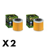 2 Pack Hiflo Oil Filter for Aprilia SXV450 2006-2008