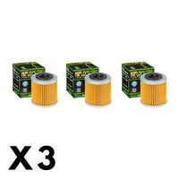 3 Pack Hiflo Oil Filter for Aprilia SXV550 2013
