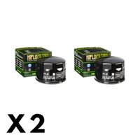 2 Pack Hiflo Oil Filter for Aprilia SHIVER GT 750 2010-2012