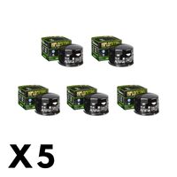 5 Pack Hiflo Oil Filter for Aprilia SHIVER 900 2017