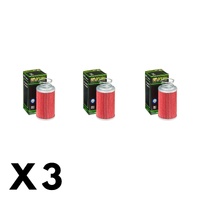 3 Pack Hilfo Filtro Oil Filter HF567
