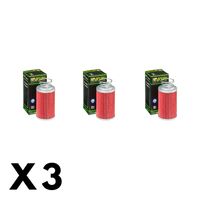 3 Pack Hiflo Oil Filter for Mv Agusta F4 abs 2013-2020