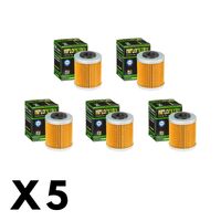 5 Pack Hiflo Oil Filter for Husqvarna 701 Enduro 2016-2020