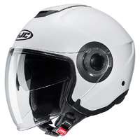HJC Helmet I40N Semi-Flat Pearl White