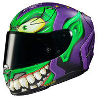 HJC RPHA 11 Helmet Green Goblin Marvel MC-48SF
