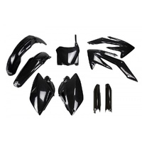 UFO Complete Plastic Kit for Honda CRF 250R 2008-2009 Black 