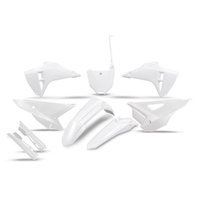 UFO Complete Plastic Kit for Honda CRF 450 R 2021-2024 White Restyle