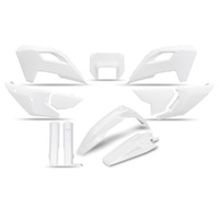 UFO Complete Plastic Kit for Husqvarna TE 150 2024-2025 White W/Light Shroud