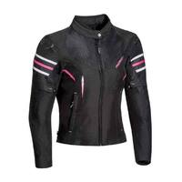 IXON Ilana Lady Jacket Black/White/Fusia 