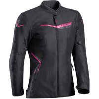 IXON Slash Lady Jacket Black/Fusia 