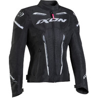 IXON Striker Air Waterproof Lady Jacket Black/White 