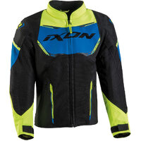 IXON Striker Air Kid Jacket Black/Blue/Yellow 
