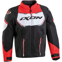 IXON Striker Air Kid Jacket Black/White/Red 