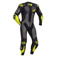 IXON Vendetta Evo 1PC Suit Black/Anthracite/Yellow 