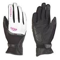 IXON RS Shine 2 Lady Gloves Black/White/Fusia 