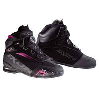 IXON Bull Waterproof Lady Boots Black/Fusia 