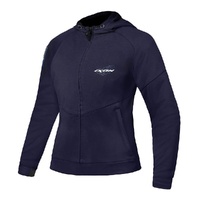Ixon Ladies Hoody Touchdown Navy Silver Size 2XL