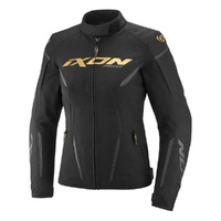 Ixon Ladies Jacket Striker 2 Black Gold Size 3XL