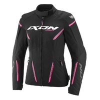 Ixon Ladies Jacket Striker 2 Black Bright Pink Size 2XL