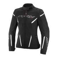Ixon Ladies Jacket Striker 2 Air WP Black White Size 2XL