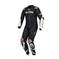 Ixon Suit Vortex 3 1Pc Black White Size 4XL