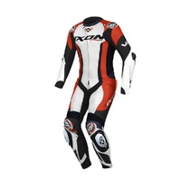 Ixon Suit Vortex 3 1Pc White Black Red Size 4XL