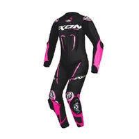 Ixon Ladies Suit Vortex 3 1Pc Black Pink White Size XL