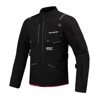Ixon Jacket M-Skeid Black Neon Red Size 4XL