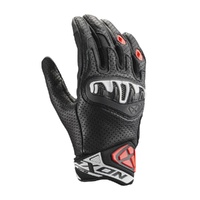 Ixon Gloves Mirage Leather Black White Red Size 3XL