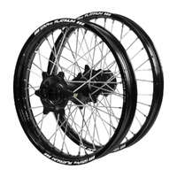 SM Pro Wheel Set for Fantic XXF 250 2021-2024 Black/Silver J0500364 READ DESC