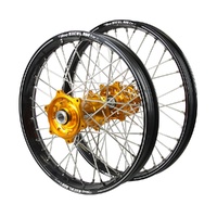 Excel A60 Wheel Set Honda CR 250 R 1995-1999 Gold/Black/Silv J0504169 READ DESC