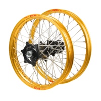Excel Wheel Set for Honda XR 400 R 1996-2008 Black/Gold/Silv J0504820 READ DESC