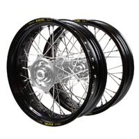Excel Wheel Set GasGas MC 450 F 2021-2023 Silv/Blk DirtTrack J0505512 READ DESC