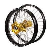 SM Pro Wheel Set for Honda CR 500 R 1995-2001 Gold/Black/Silv J0506078 READ DESC
