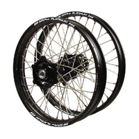 SM Pro Wheel Set for Honda CR 250 R 2002-2007 Black/Silver J0506223 READ DESC