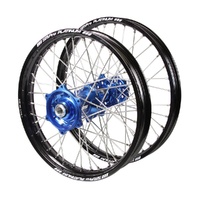 SM Pro Wheel Set for KTM 450 SX-F 2013-2014 Blue/Black/Silv J0506271 READ DESC