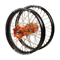 SM Pro Wheel Set for KTM 300 EXC 2003-2015 Orange/Black/Silv J0506282 READ DESC