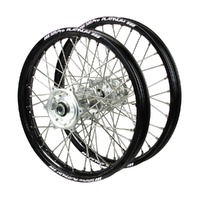 SM Pro Wheel Set for Husqvarna FX 450 2016-2017 Silver/Black J0506576 READ DESC