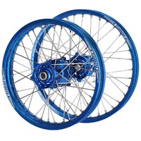 Talon Wheel Set for Yamaha WR 450 F 2024 Blue/Silver J0518566 READ DESC
