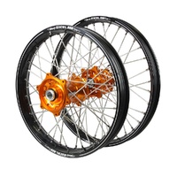 Excel A60 Wheel Set for KTM 250 EXC 2016-2023 Org/Black/Silv J0519136 READ DESC