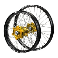 SMPro Wheel Set Suzuki DR-Z 400 E 2000-2025 Gold/Black/Silv J1100588 READ DESC