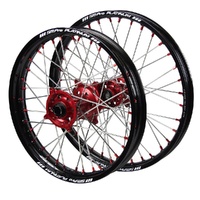 SM Pro Wheel Set for Gas Gas MC 250 2022-2026 Red/Black J1100624 READ DESC