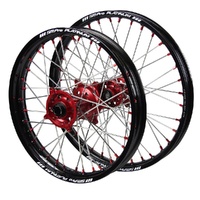 SM Pro Wheel Set for Beta RR 125 2018-2025 Red/Black J1100715 READ DESC