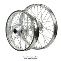 SM Pro Wheel Set for Suzuki DR 650 1996-2021 Silver Adventure J1100738 READ DESC