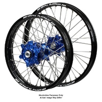 SMPro Wheel Set BMW F 800 GS 2006-2018 Blue/Black/Silv ADV J1100763 READ DESC