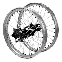 SM Pro Wheel Set for Yamaha YZ 450 FX 2016-2025 Black/Silver J1101021 READ DESC