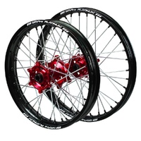 SM Pro Wheel Set for Beta RR 400 4T 2010-2014 Red/Black J1101123 READ DESC