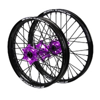 SM Pro Wheel Set for KTM 125 SX 2003-2026 Purple/Black J1101946 READ DESC