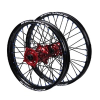 SM Pro Wheel Set for Honda CRF 250 R 2004-2013 Red/Black/Blue J1102284 READ DESC